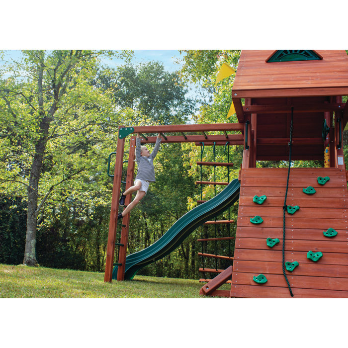 Gorilla Playsets Sun Palace II Swing Set & Reviews Wayfair